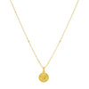 18K Real Gold Bucks Necklace