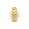 18k Gold Power Maze Ring