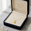18K Real Gold Peacock Necklace