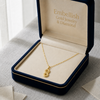 18k Gold Infinity Dot Necklace