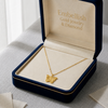 18K Real Gold Butterfly Necklace