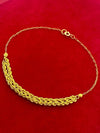 18K Real Gold Double Layer Rope Bracelet - Embellish Gold