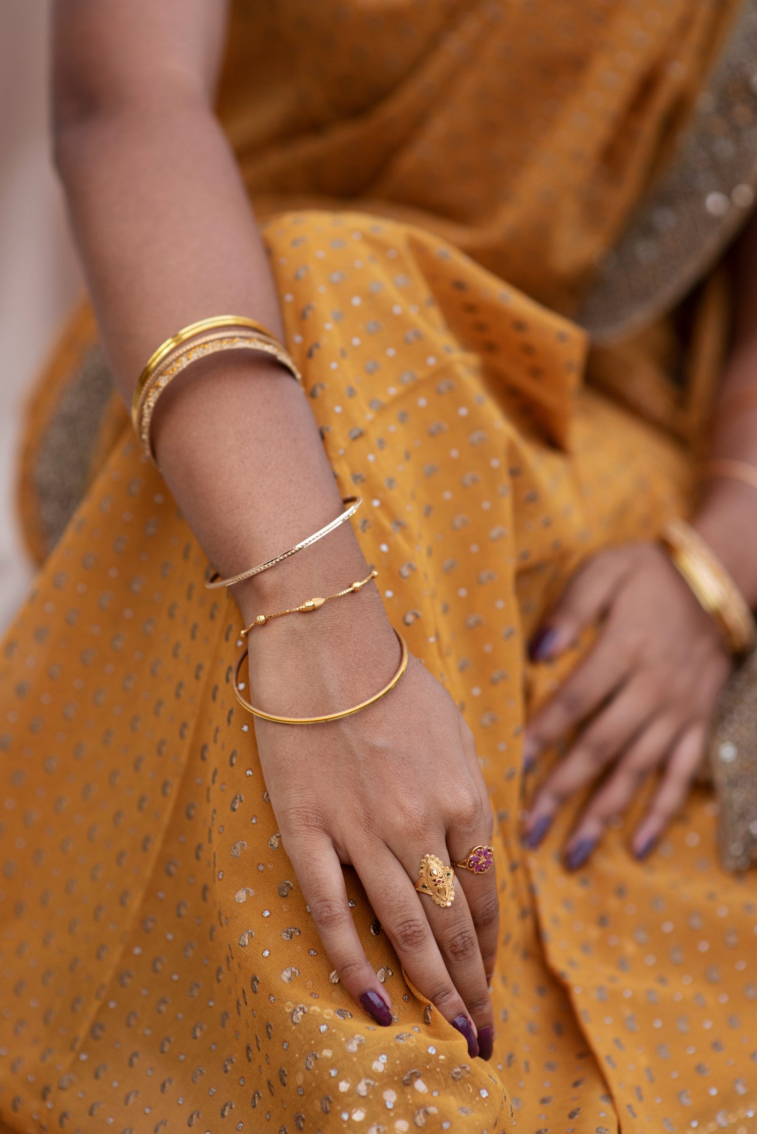 Gold Snake Bracelet