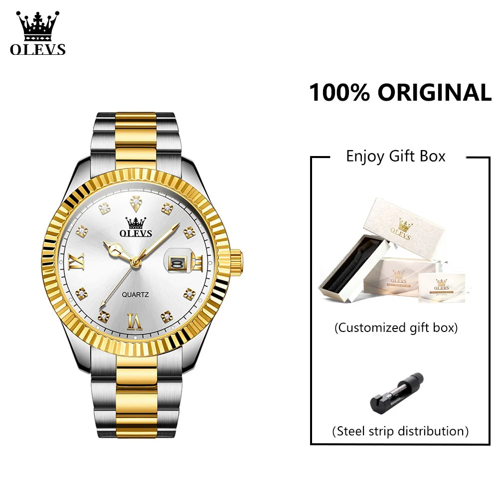 OLEVS 3623 Top Brand Quartz Man Watch