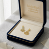 18k Gold Swan Pendant