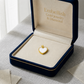 18k Gold Jade Heart Pendant