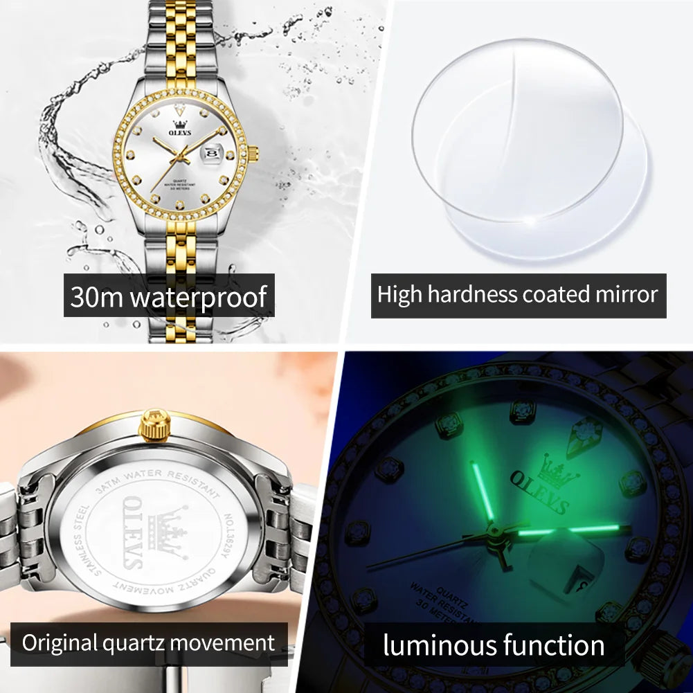 OLEVS Top Brand Women's Watches