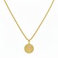 18k Gold Religious Necklace