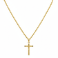 18k Gold Crucifix Necklace