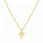 18k Gold Nature Inspired Necklace
