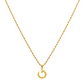 18k Gold Nail Necklace