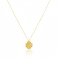 18K Gold Flower Necklace