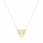 18K Real Gold Tiger Necklace