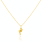 18K Real Gold Dolphine Necklace