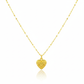 18K Real Gold IND Heart Necklace