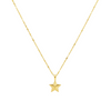 18K Real Gold Super Star Necklace