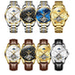 OLEVS 6663 Men Flywheel Fully Automatic Mechanical Watch