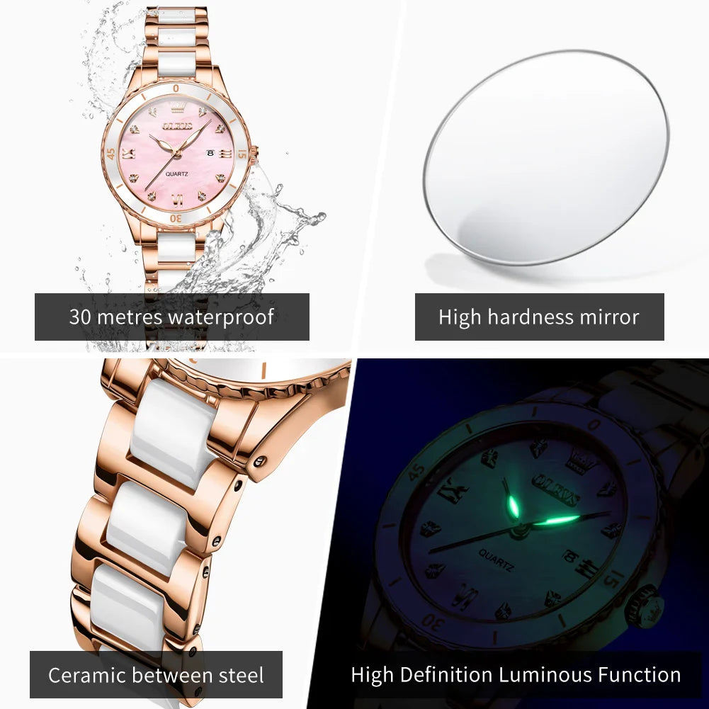 OLEVS 9985 Elegant Women Watch
