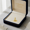 18k Gold Web Style Pendant