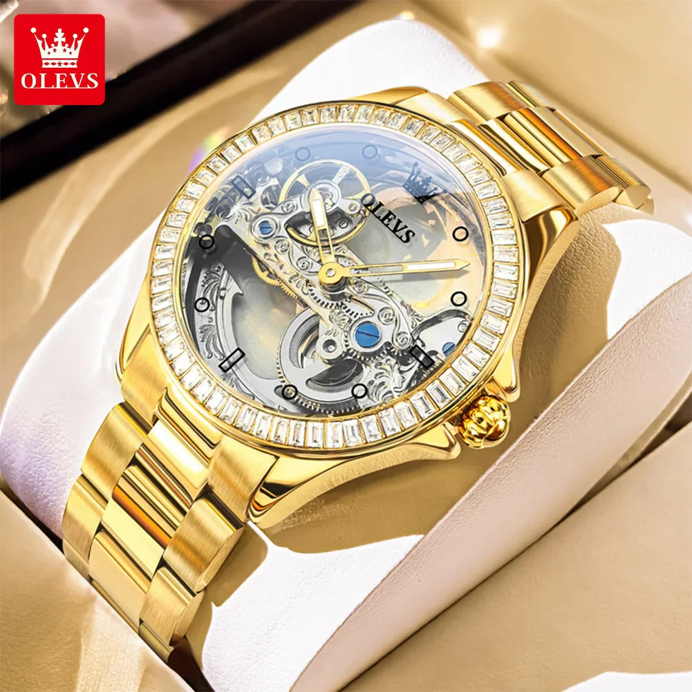 OLEVS 6699 Gold Watch for Women