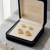 18k Gold Braveheart Stud Earrings