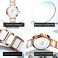 OLEVS 5877 Luxury Stainless Steel Watch for Women