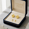 18K Real Gold VC Earrings