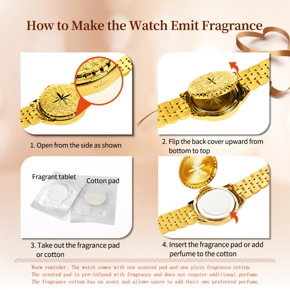 OLEVS 9931X Womens Perfume Watch