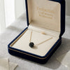 18k Gold Dia Cut Swarovski Necklace