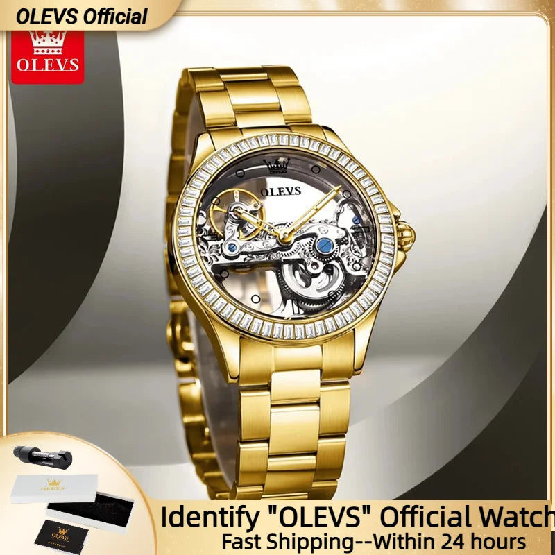 OLEVS 6699 Gold Watch for Women