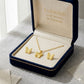 18k Gold Butterfly 2 Jewelry Set