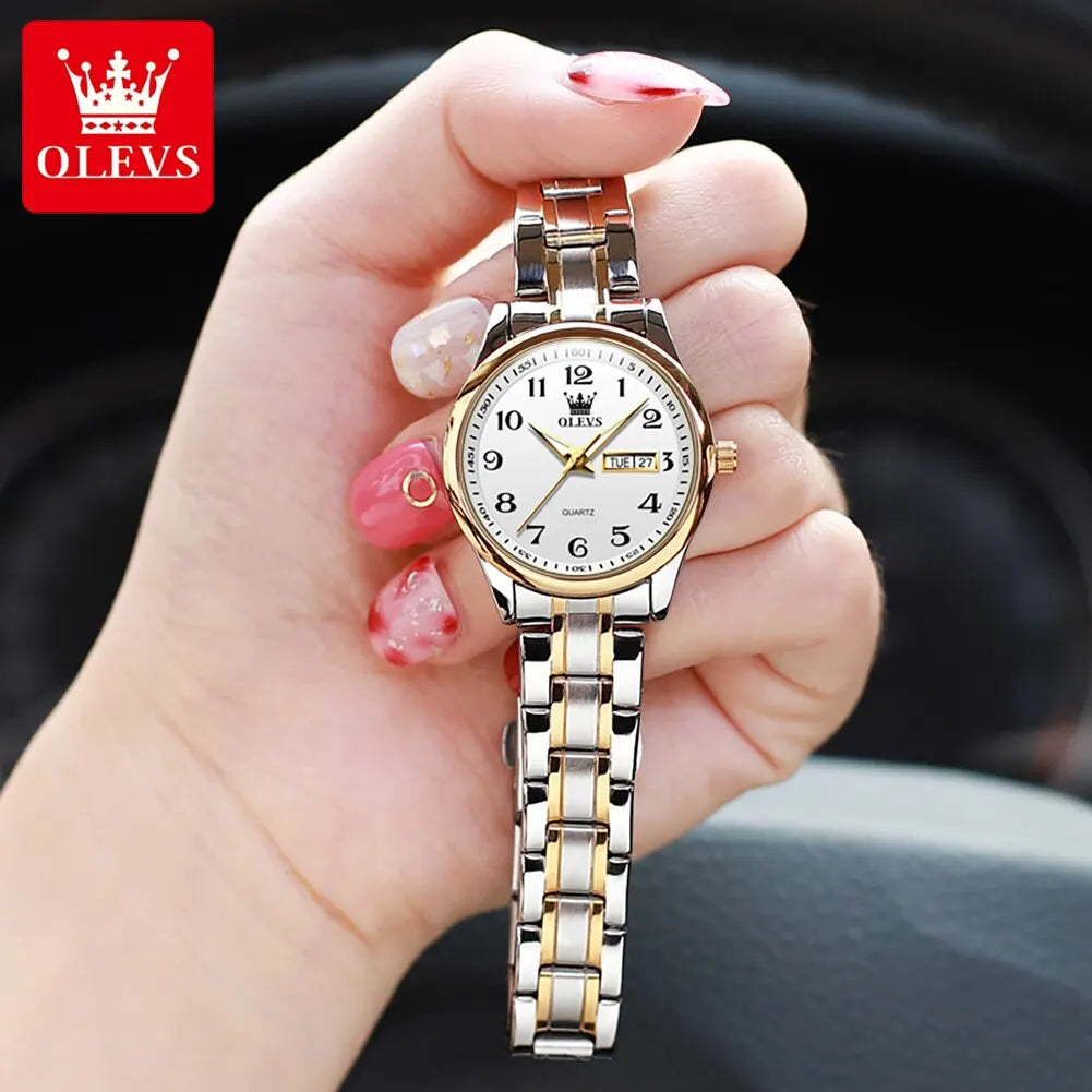 OLEVS Luxury Quartz Watch for Women