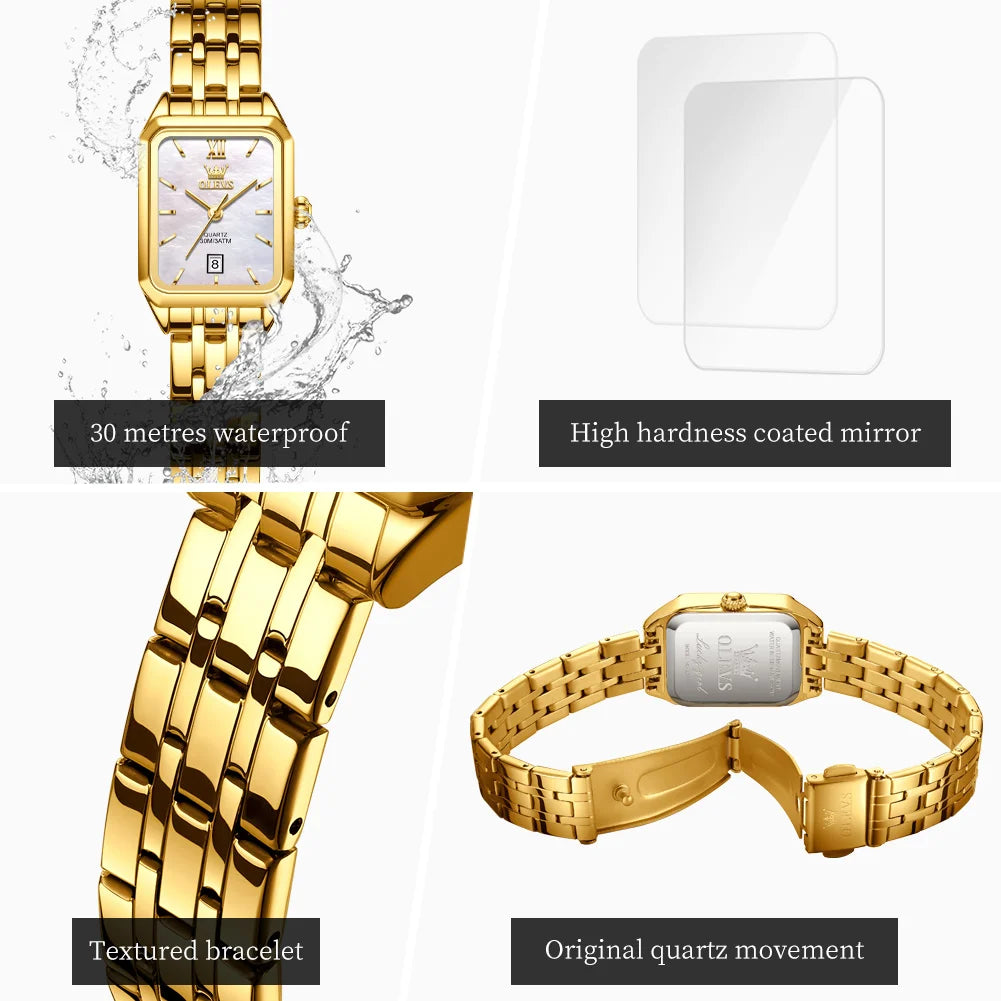 OLEVS 5616 New Quartz Watch for Women