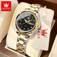 OLEVS Brand Luxury Gold Quartz Watch for Womens