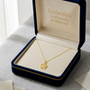 18K Real Gold Star Dot Necklace