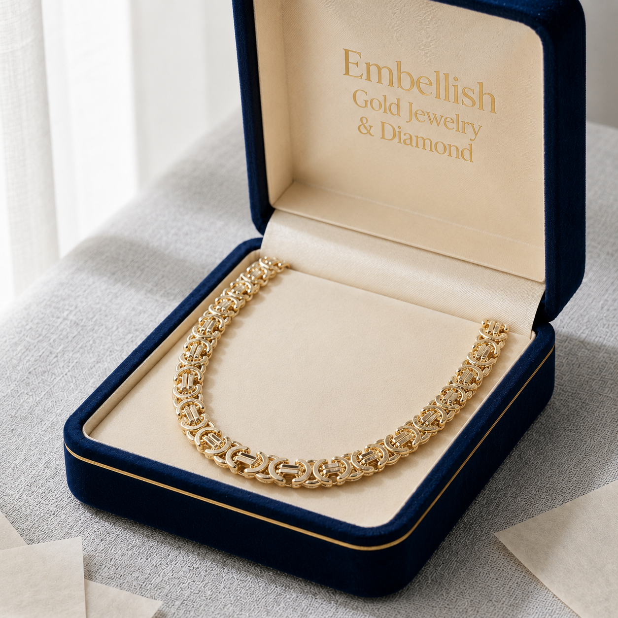 18k Gold Versace Chain 3