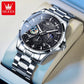 OLEVS 5538 Steel Strap Men's Watch