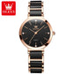 OLEVS 5877 Luxury Stainless Steel Watch for Women
