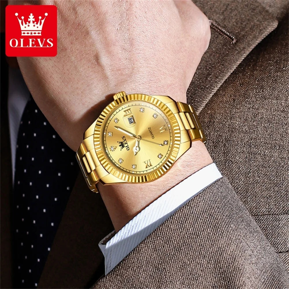 OLEVS 3623 Top Brand Quartz Man Watch