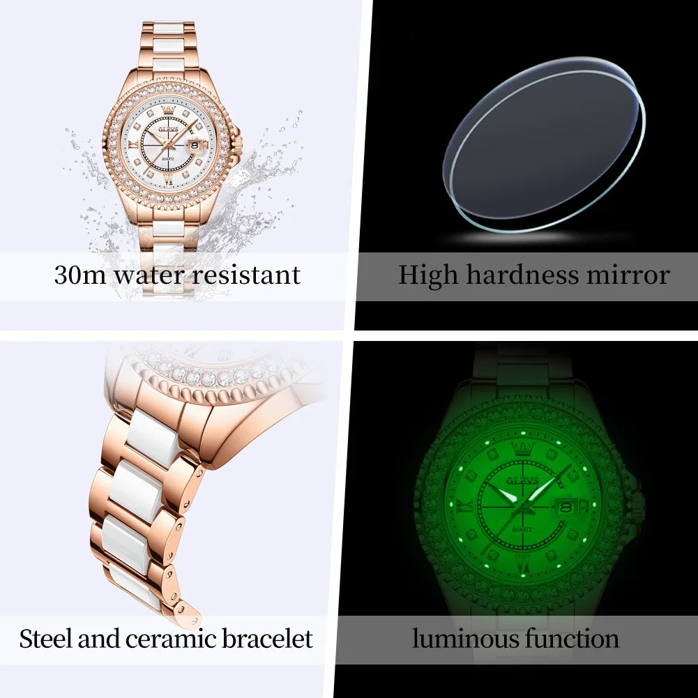 OLEVS 3685 Women Quartz Watch