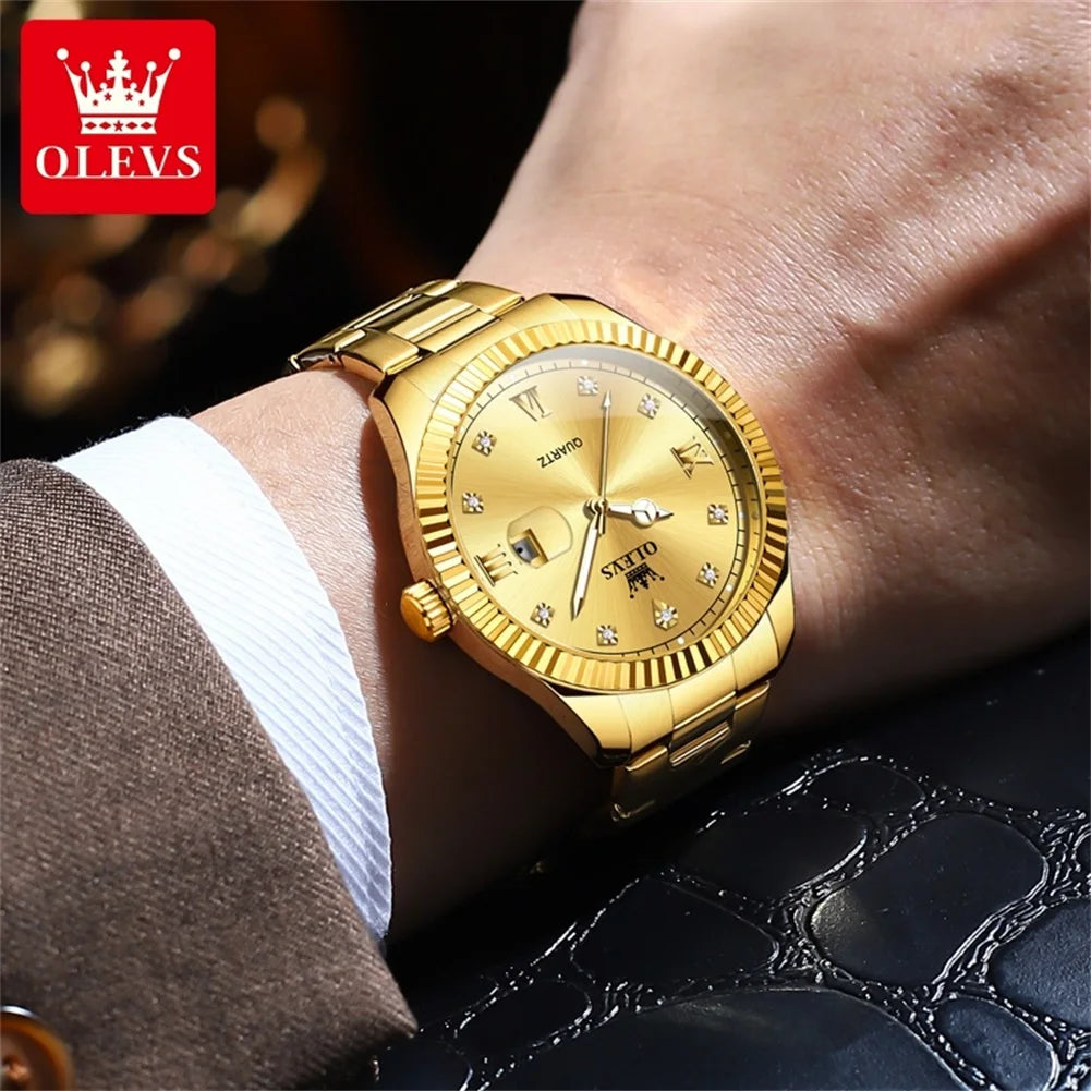OLEVS 3623 Top Brand Quartz Man Watch