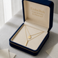 18k Gold 2 Pendant Design Necklace