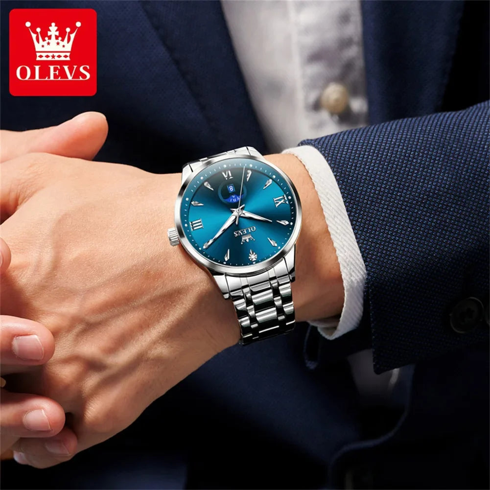 OLEVS Moon Phase men's watches