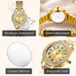 OLEVS 9943 Luxury Diamond Women Watch