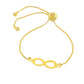 18K Real Gold Pendant With Thread Adjustable Chains Gold Plated - Embellish Gold