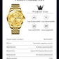 OLEVS 6657 Imported Automatic Movement Men's Watches