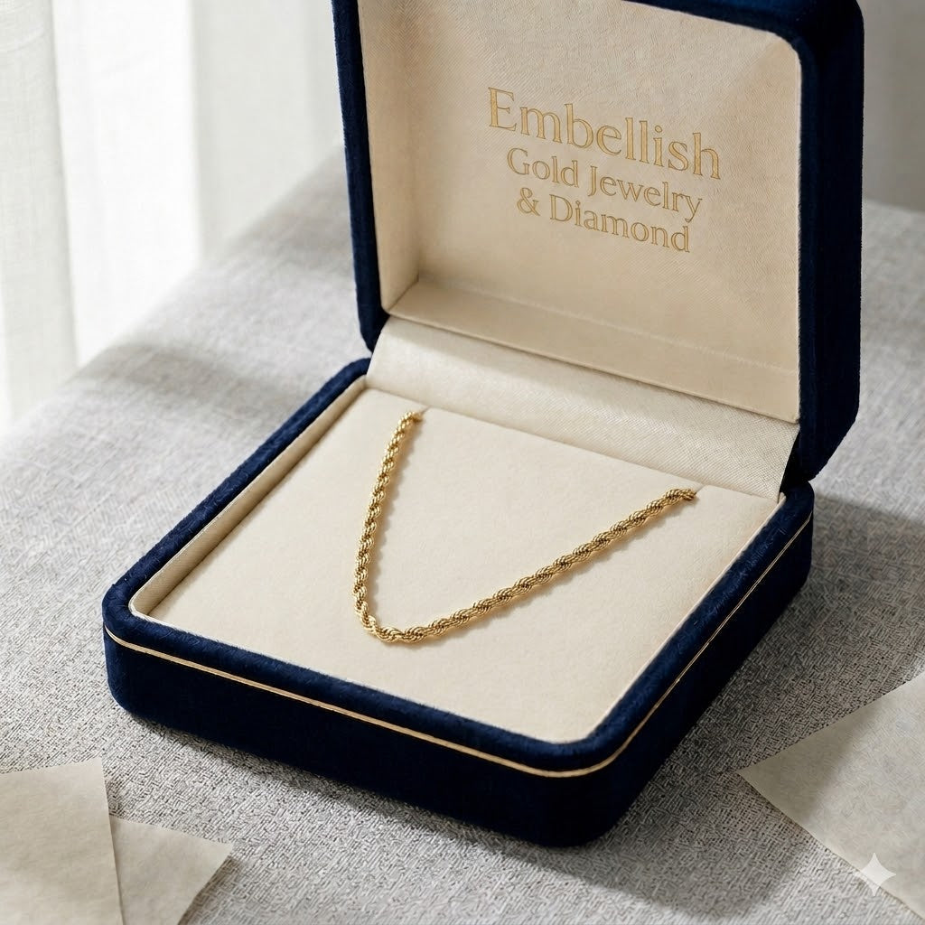 18k Gold Link Inspired Chain