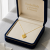 18K Real Gold IND Heart Necklace
