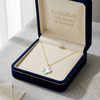 18k Gold Jade Clover Necklace