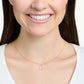 18K Real Saudi Gold Letters A Necklace 167 - Embellish Gold